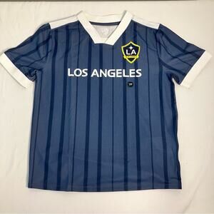 abercrombie Kids LA Galaxy Short Sleeve Soccer Jersey Girls Size 7/8 MLS